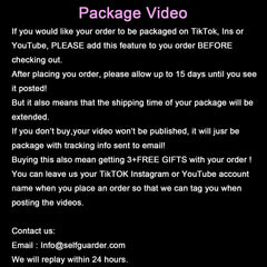 TikTok Packaging Video (Not for sale separately)